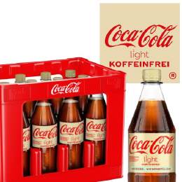 Coca-Cola zero sugar koffeinfrei 12/1 Ltr. MEHRWEG