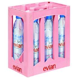 Evian Premium 6/1,50 Ltr.  EINWEG