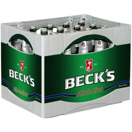 Becks Bier alkoholfrei 20 x 0,50 Liter
