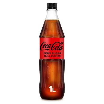 Coca-Cola zero sugar Einzelflasche 1l