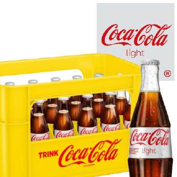 Coca Cola light 24/0,33 Ltr. MEHRWEG
