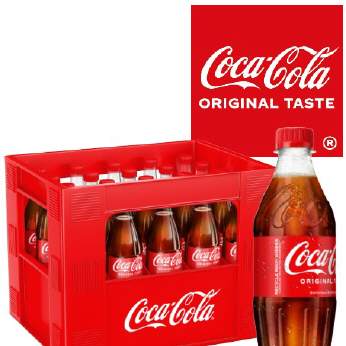 Coca Cola 20/0,5 Ltr. Glas Mehrweg