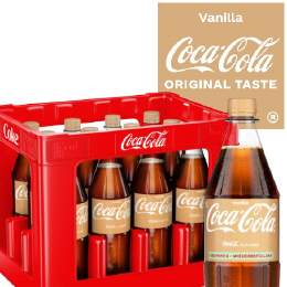 Coca-Cola zero sugar Vanilla 12/1 Ltr. MEHRWEG