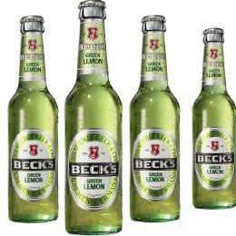Beck´s Bier Green Lemon 24/0,33 Ltr. MEHRWEG