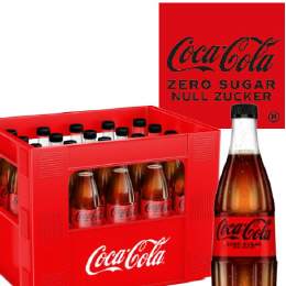 Coca-Cola zero sugar 20/0,5 Ltr. Glas  MEHRWEG