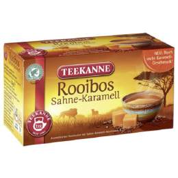 Teekanne Roibos-Sahne Karamell