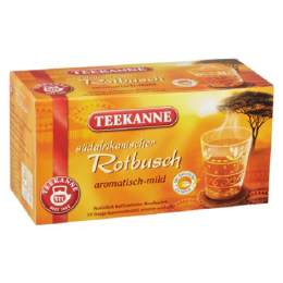 Teekanne Tee Südafrikanischer Rotbusch