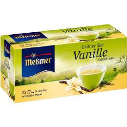 Meßmer grüner Tee m. Vanille