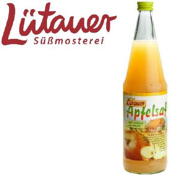 Lütauer Apfelsaft Streuobst 6/0,7 Ltr. Mehrweg